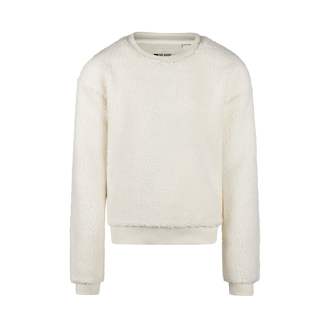 Pile Teddy Bianco da Bambina No Way Monday Q52026-1