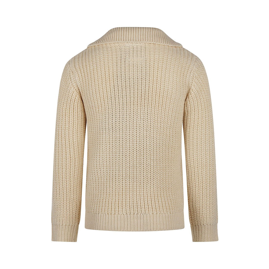 Maglione con Zip Beige da Bimbo Koko Noko Q52807-37