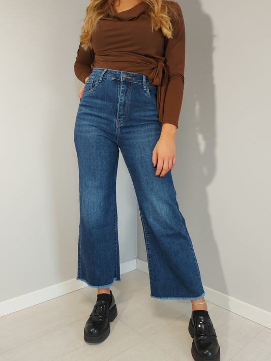 Jeans a Palazzo Vita Alta