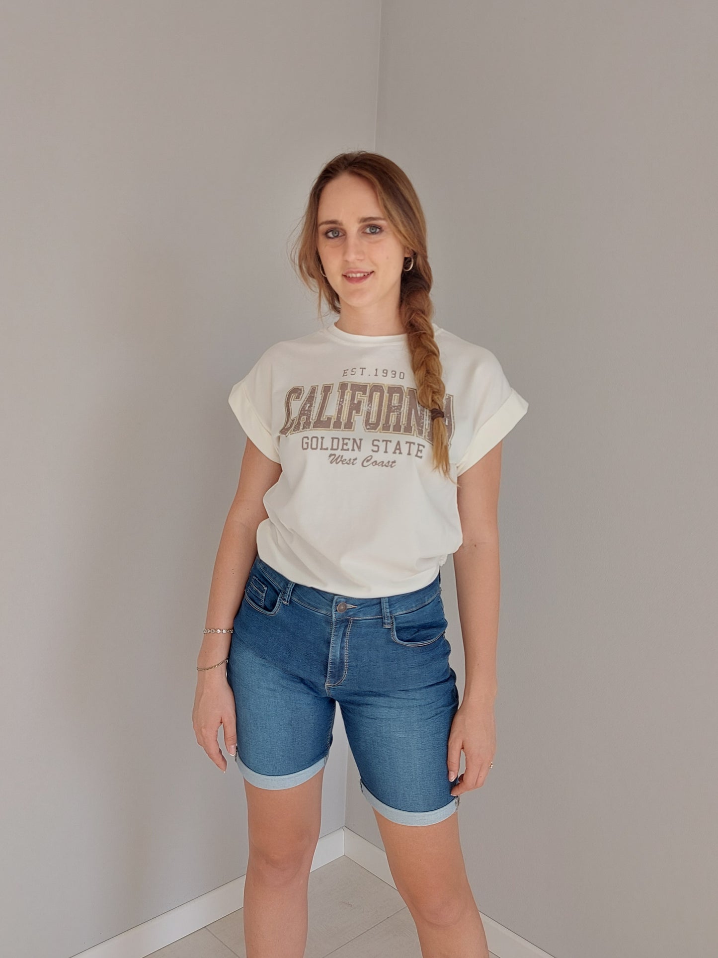 T-shirt Oversize Mezza Manica California