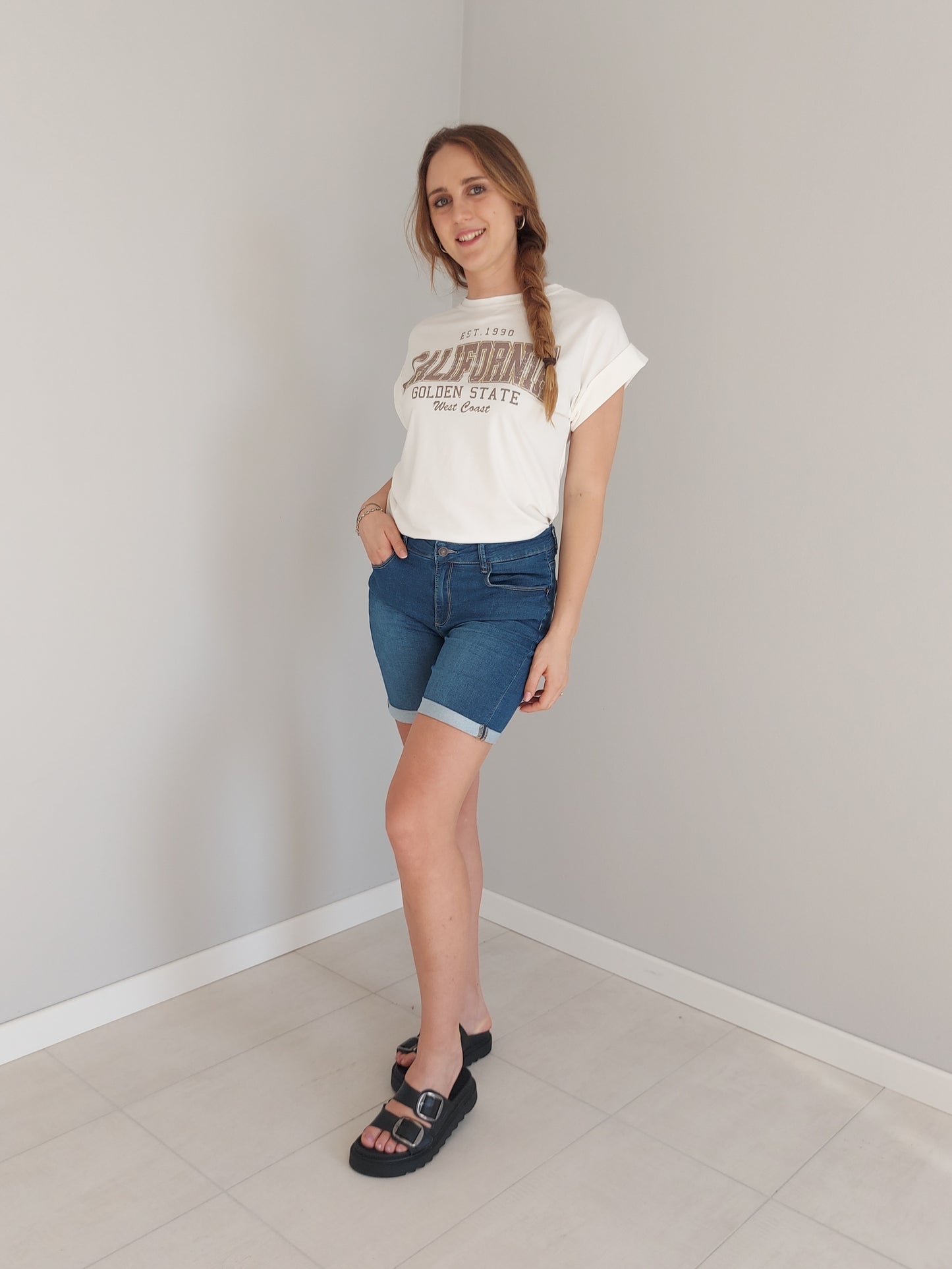T-shirt Oversize Mezza Manica California