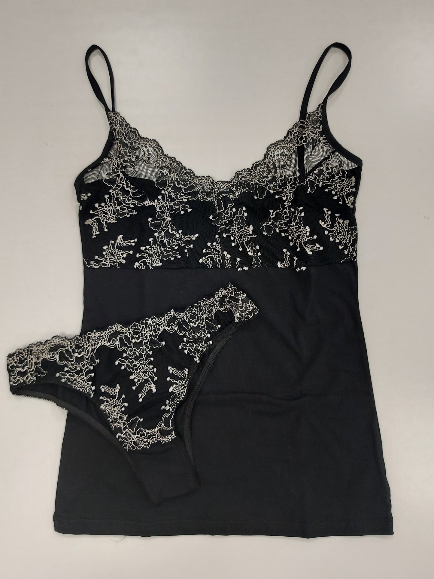 Completo Intimo donna Nero Jadea 4676