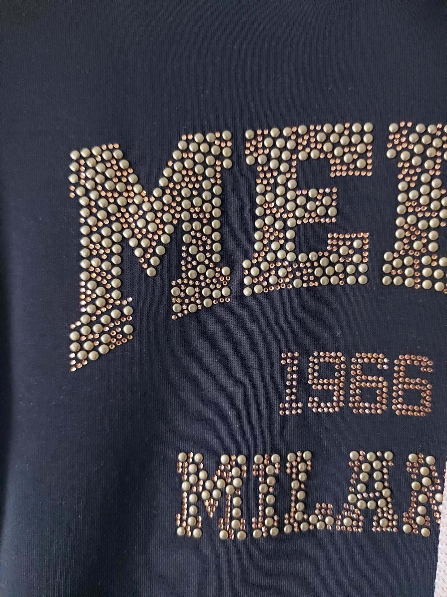 Felpa con Cappuccio Nera