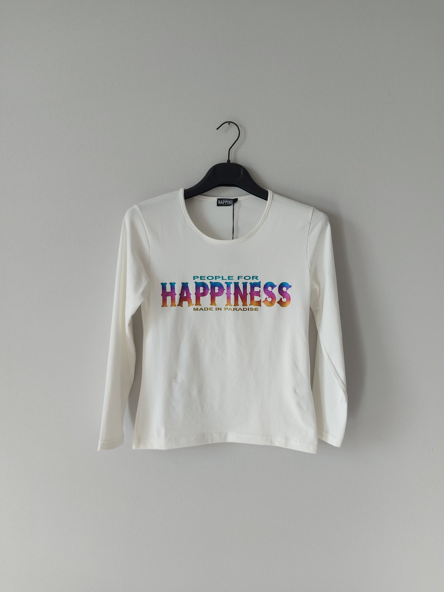 T-shirt Maniche Lunghe Happiness