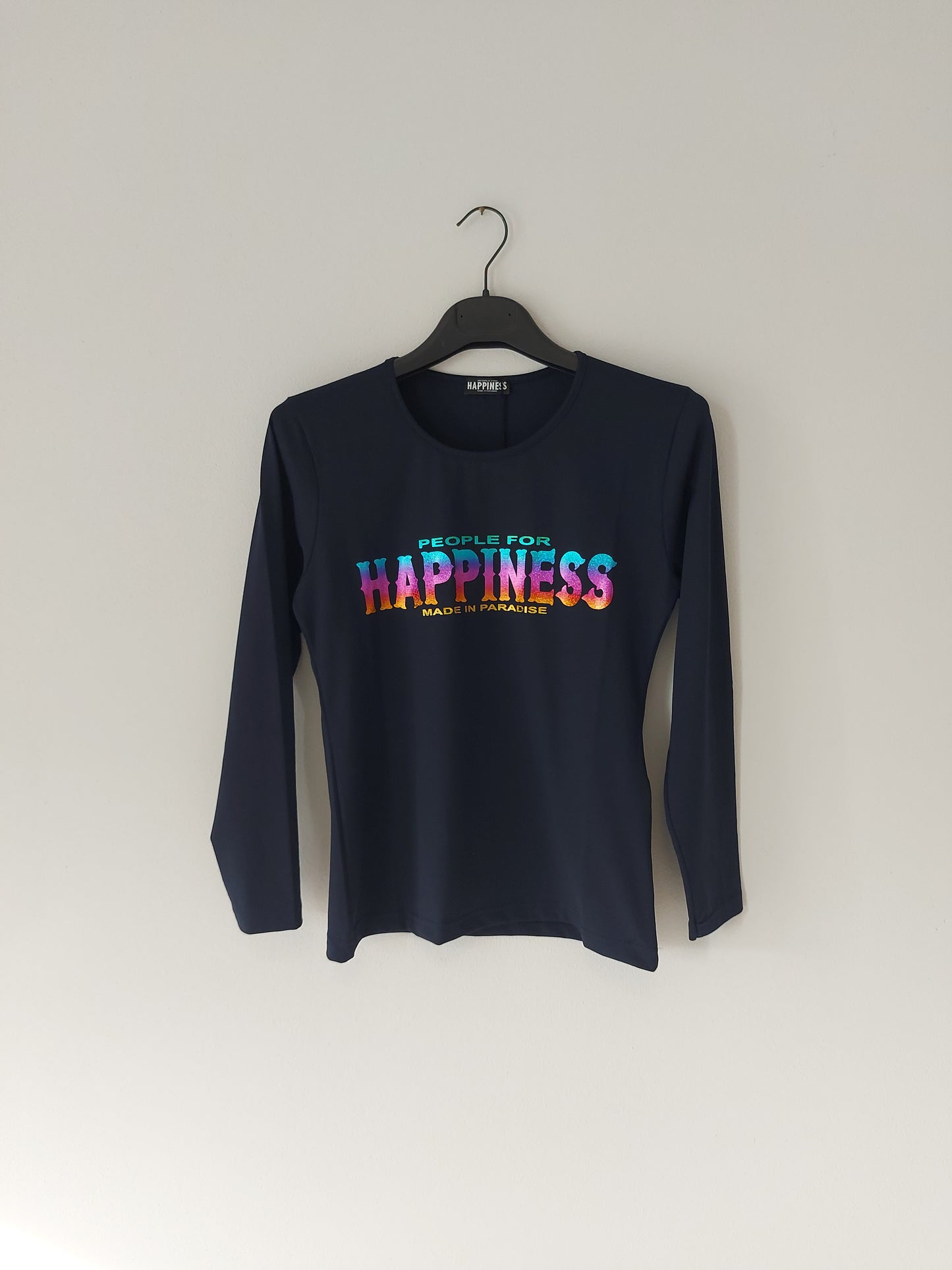 T-shirt Maniche Lunghe Happiness
