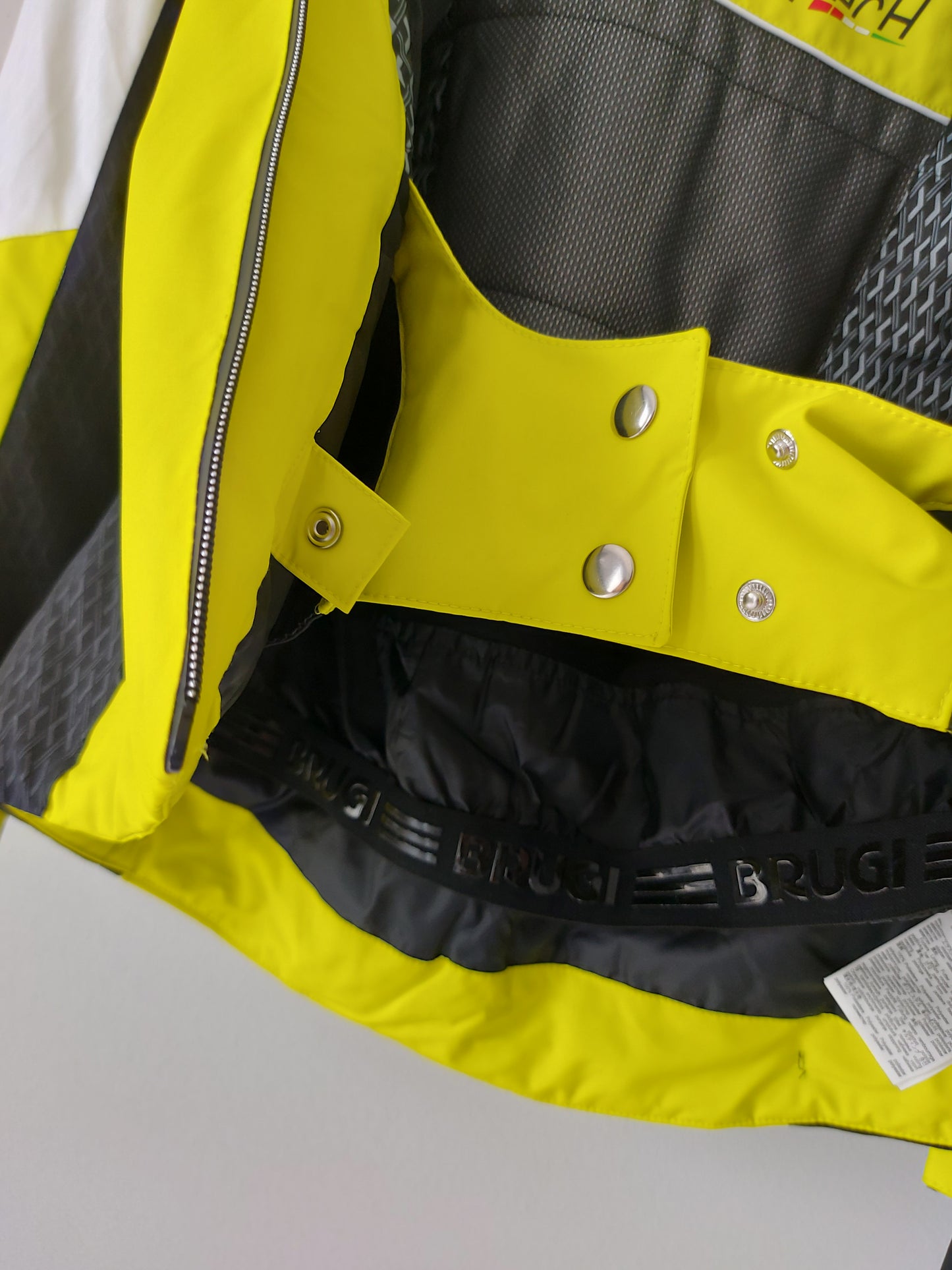 Giubbotto da Neve Giallo Brugi AE2F