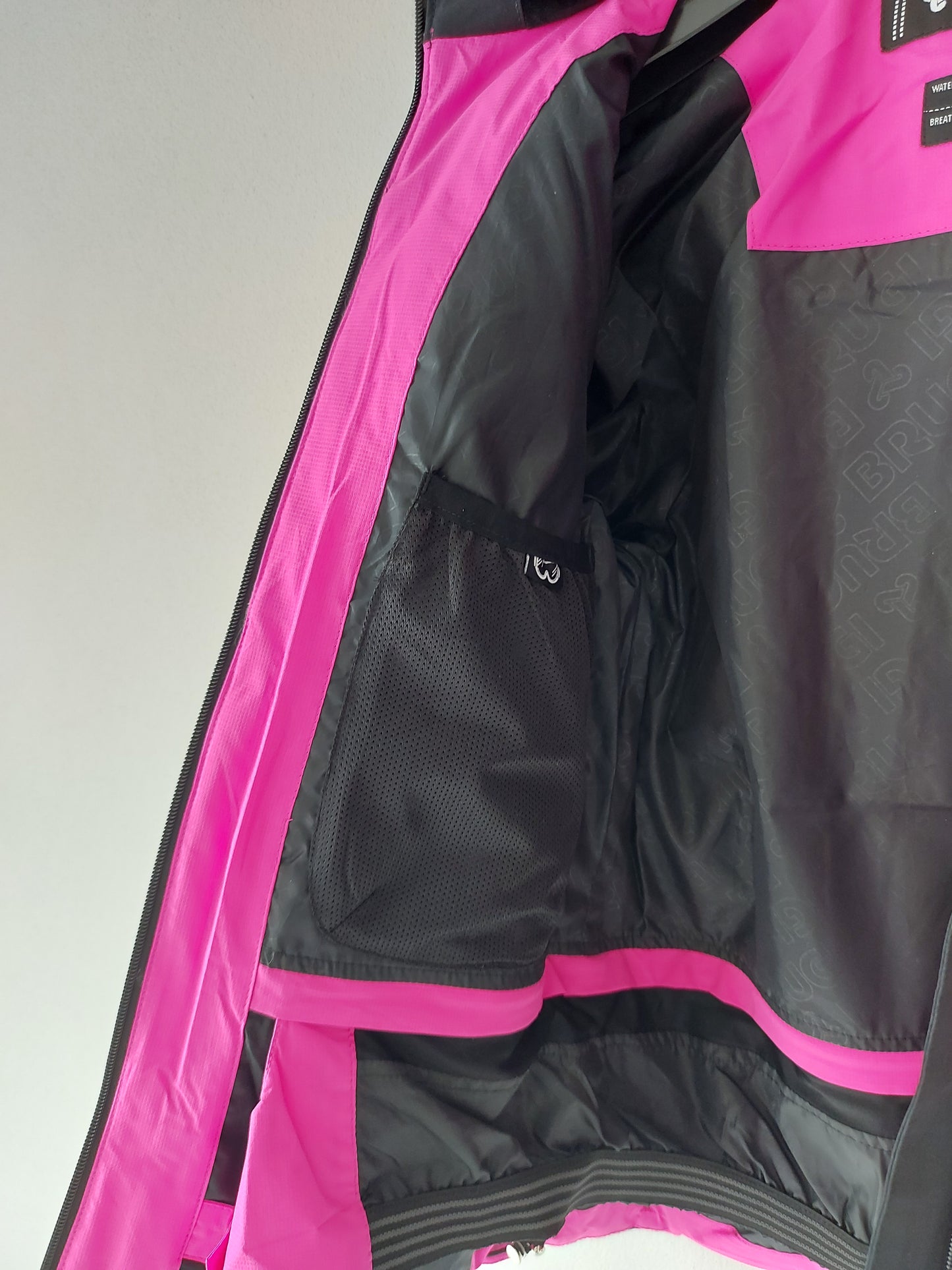 Giubbotto da Neve Fucsia con Pelo Brugi AE2T