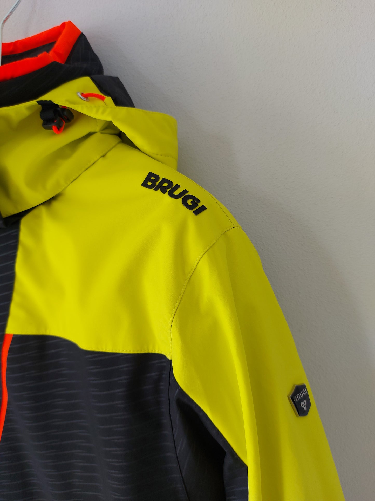 Giubbotto da Neve Giallo Impermeabile AH1I Brugi