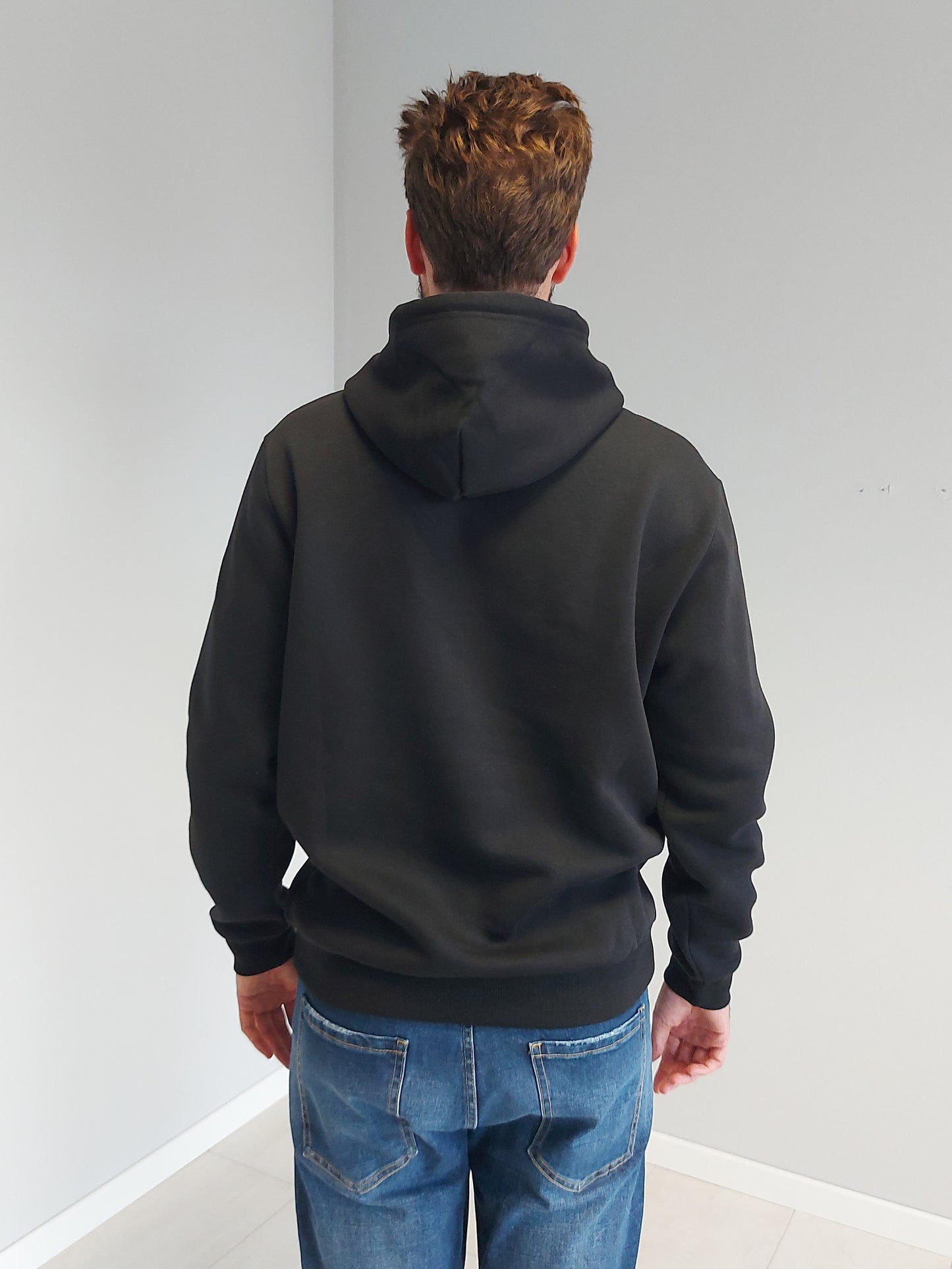 Felpa con Cappuccio Nera Champion BASE-1