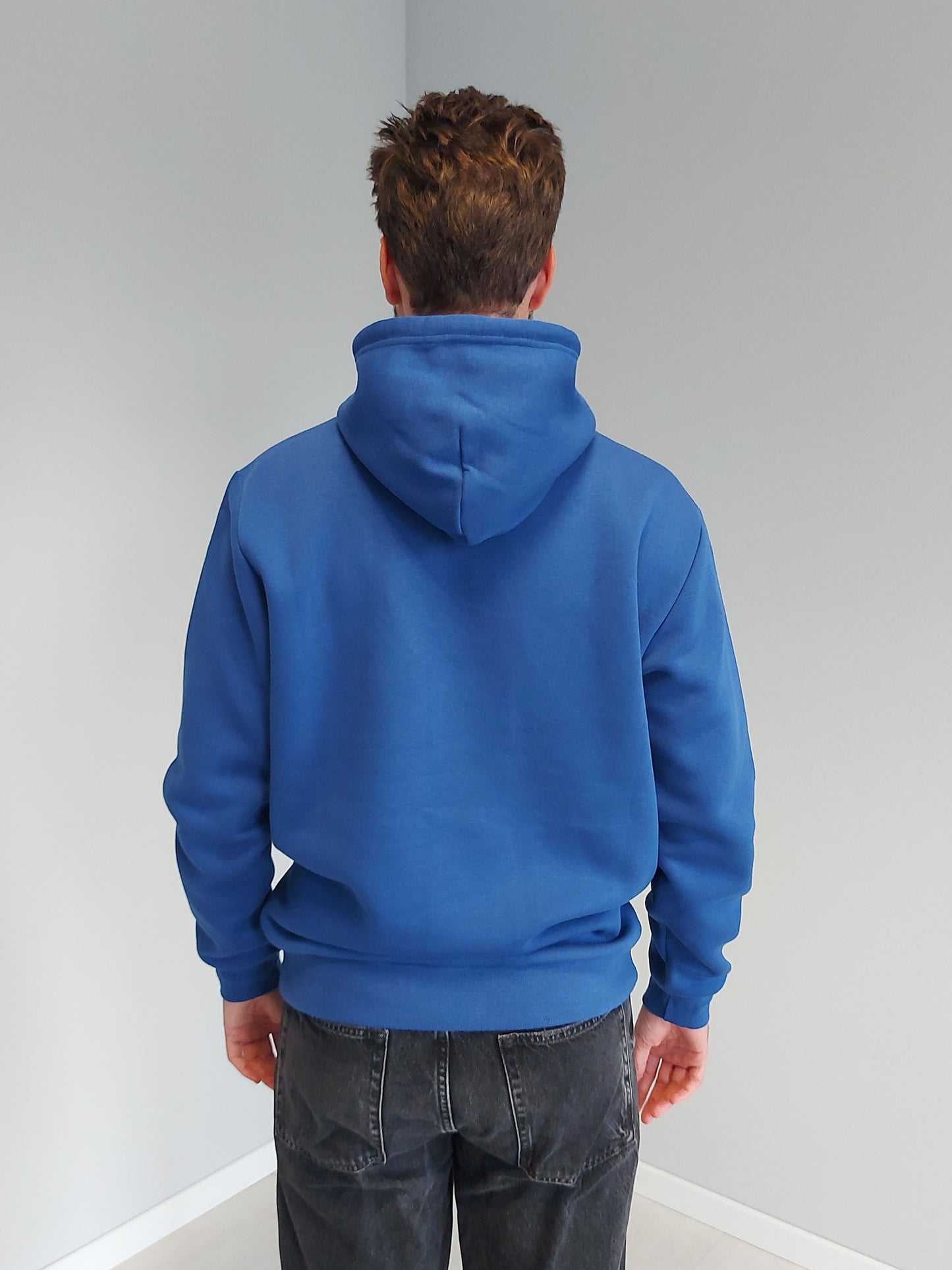 Felpa con Cappuccio Blu Royal Champion BASE