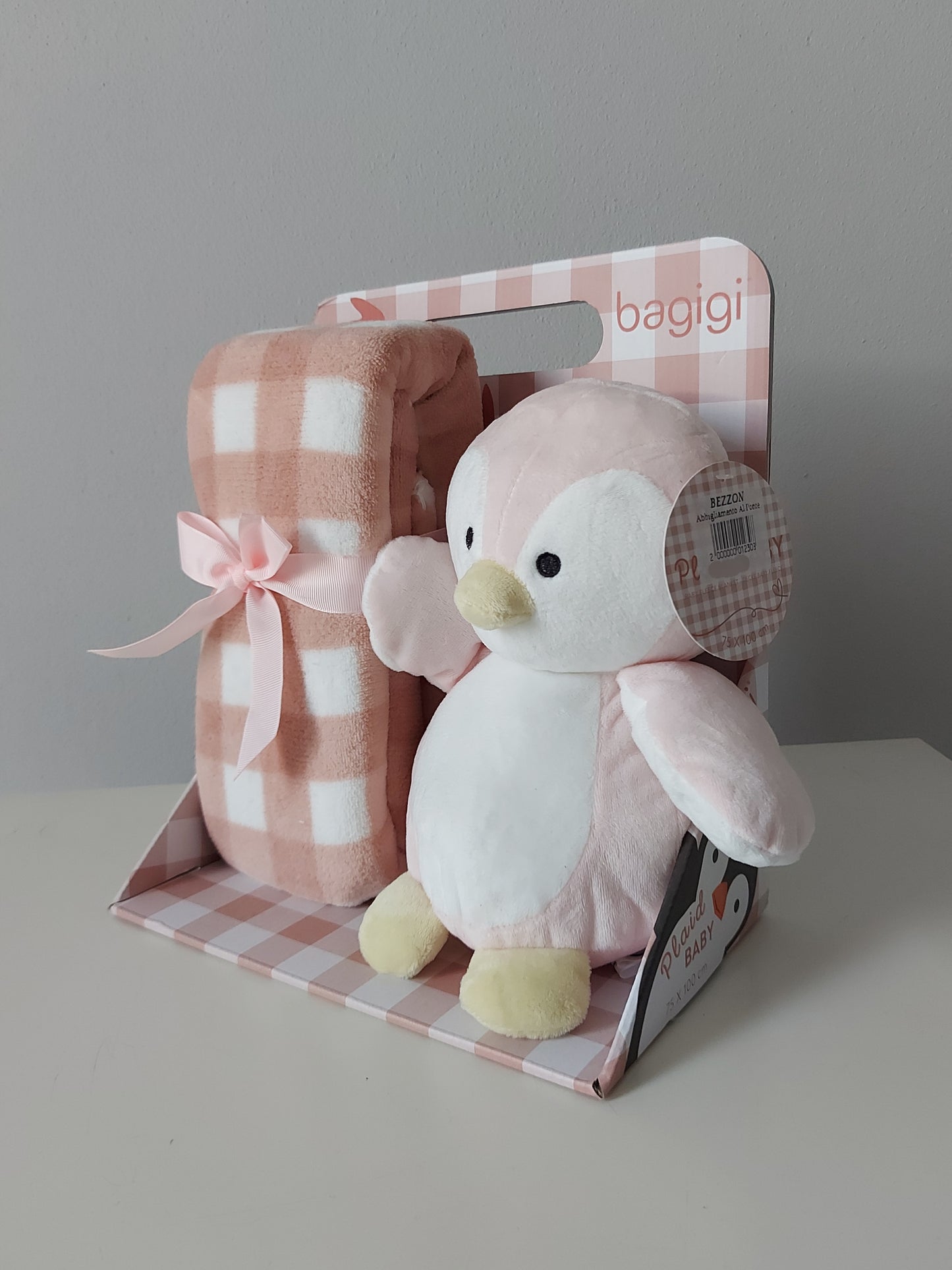 Pile e Peluche Rosa Bagigi
