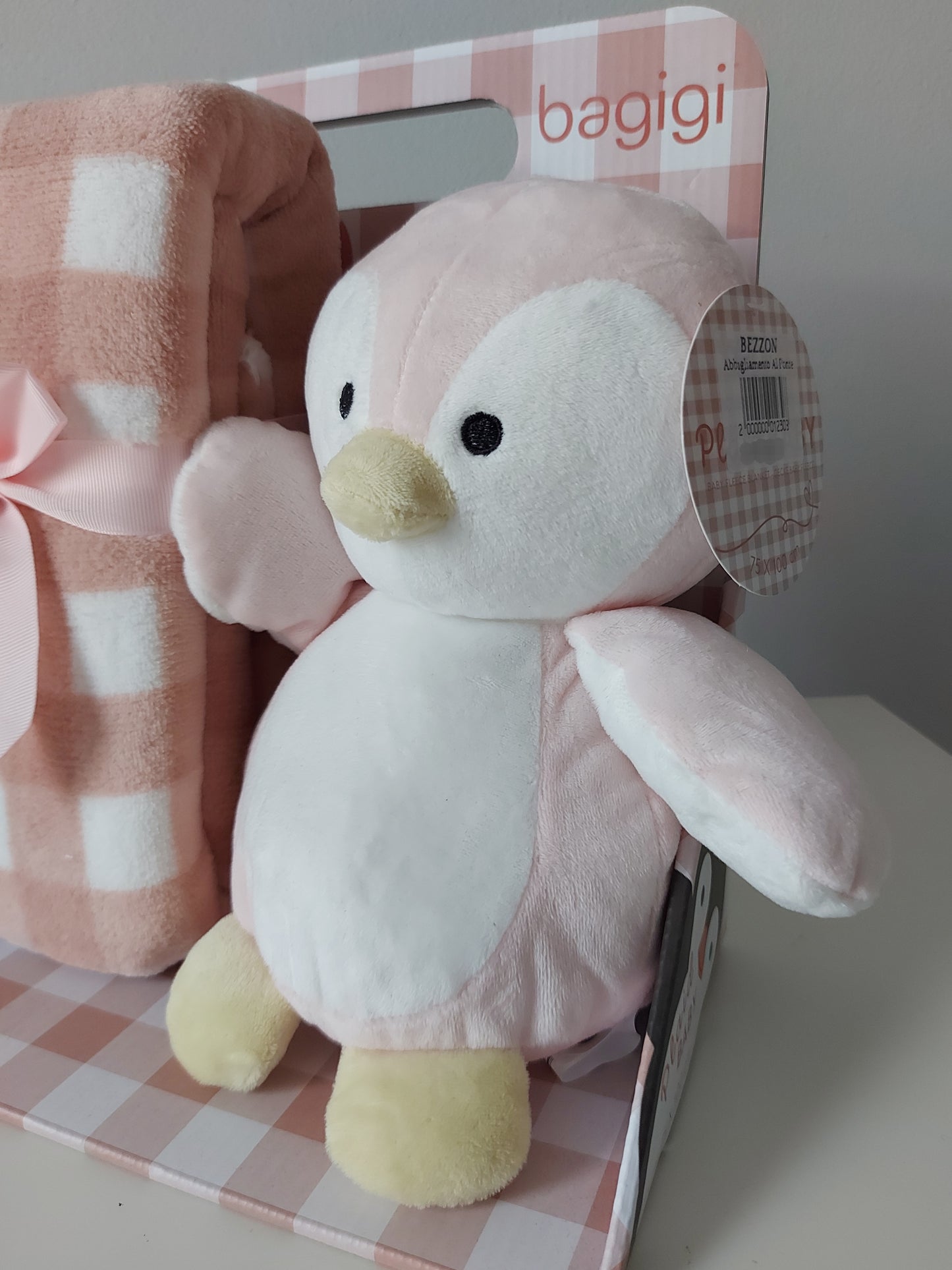 Pile e Peluche Rosa Bagigi