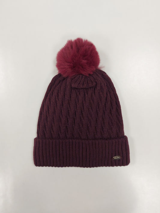 Berretto da Donna con Pom Pon Brugi ZH2H