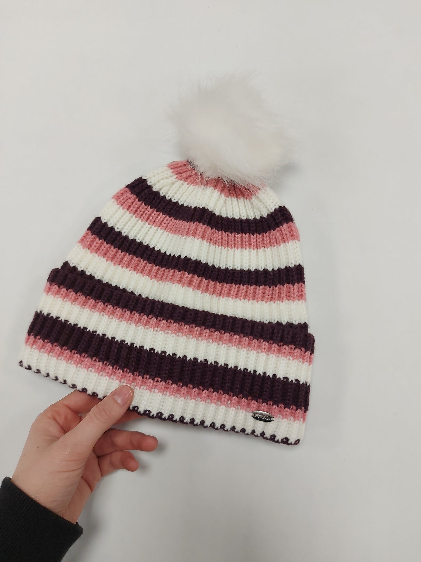 Berretto con Pompon da Donna Brugi ZH2G