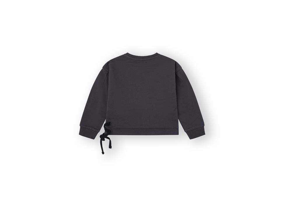 Felpa Girocollo Nero da Bimba Canda House REBEL 25487111