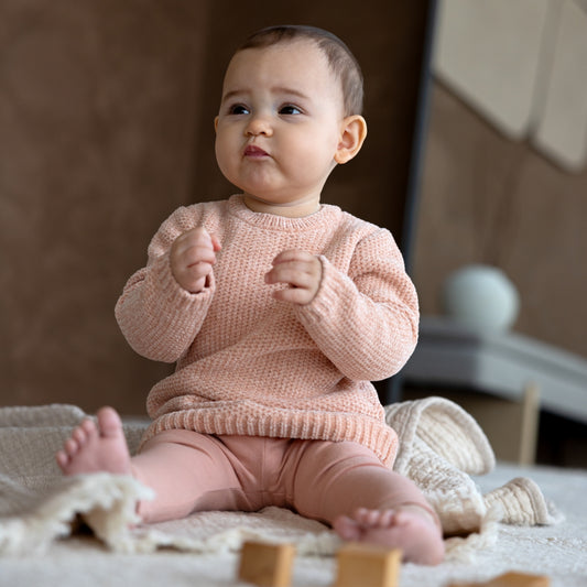 Maglione Lungo Rosa in Ciniglia Dirkje Q52435-35