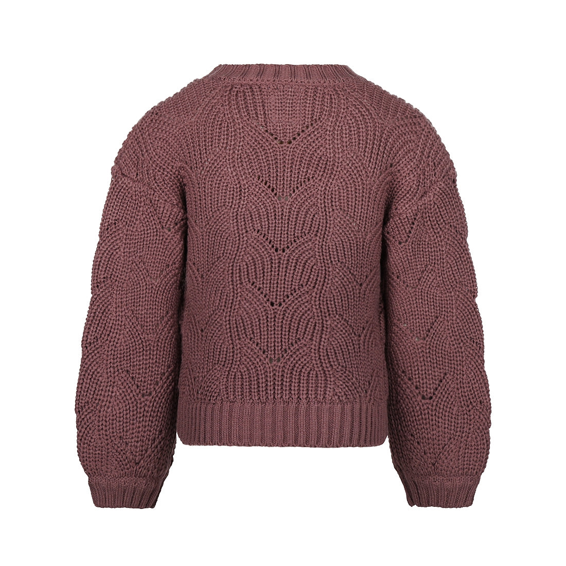 Maglione Oversize Vinaccia da Bimba Koko Noko Q52984-37