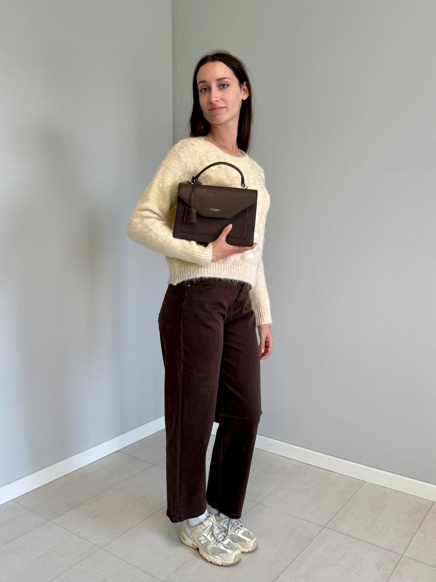Borsa a Mano Marrone
