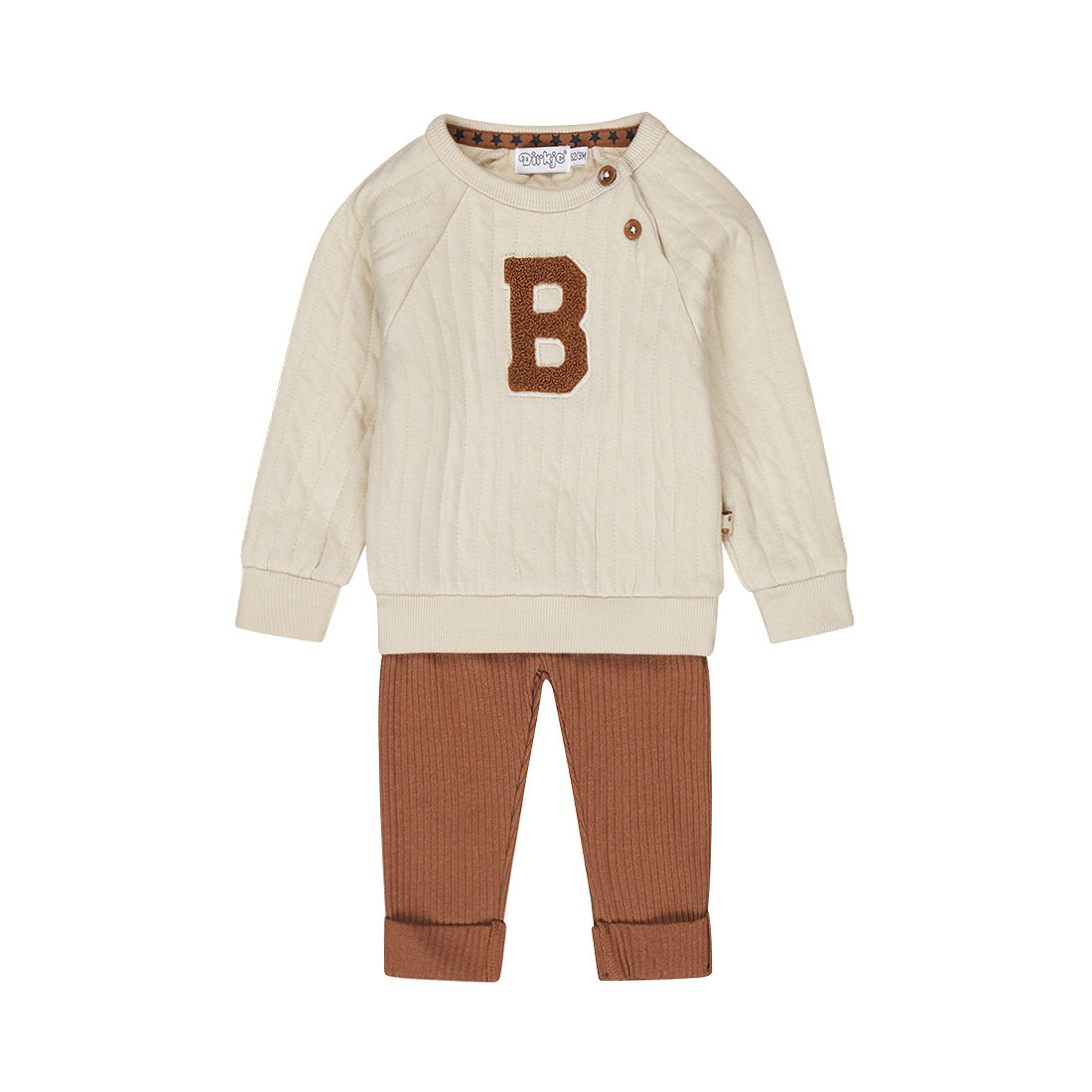 Completo 2 pezzi da Bimbo Beige Dirkje Q52635-31