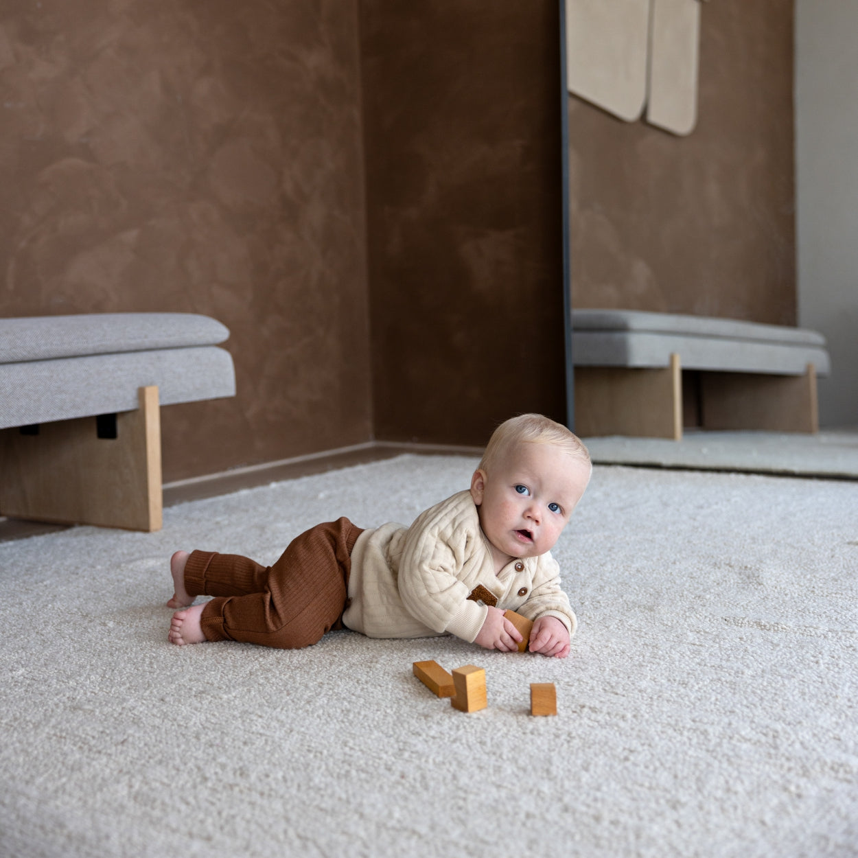 Completo 2 pezzi da Bimbo Beige Dirkje Q52635-31