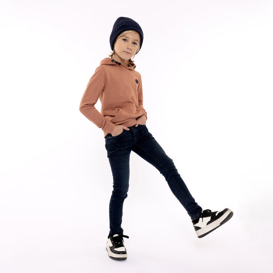 Felpa con Cappuccio Sportiva da Bimbo No Way Monday Q52241-1