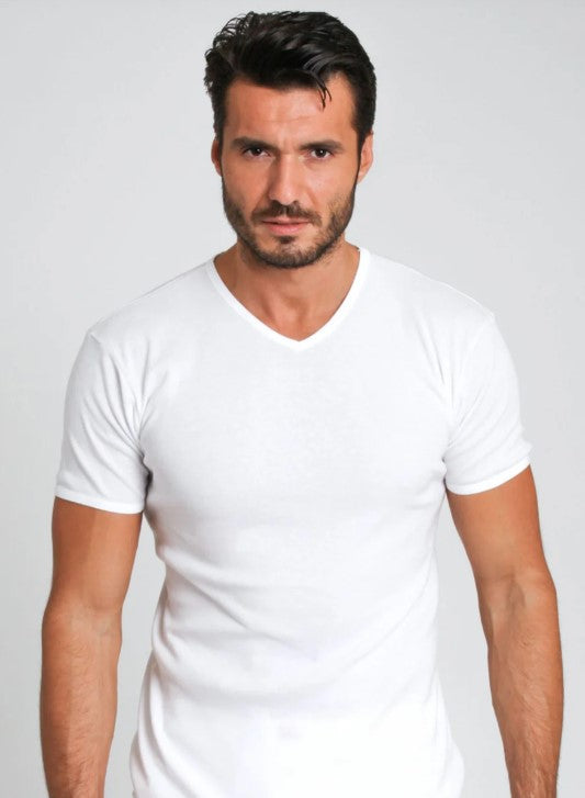 Maglietta Intima Scollo a V 905 Basic Cotton