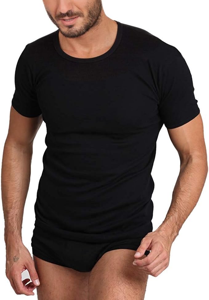 Maglietta Intima 100% Cotone Basic Cotton 906