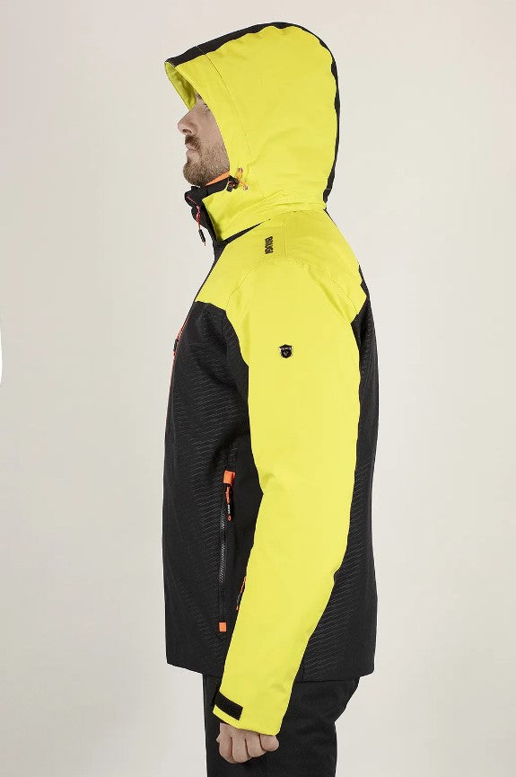 Giubbotto da Neve Giallo Impermeabile AH1I Brugi