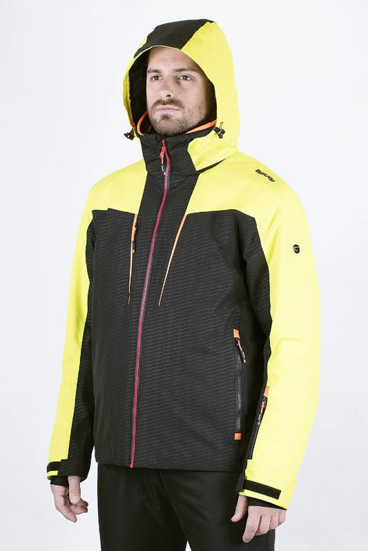 Giubbotto da Neve Giallo Impermeabile AH1I Brugi