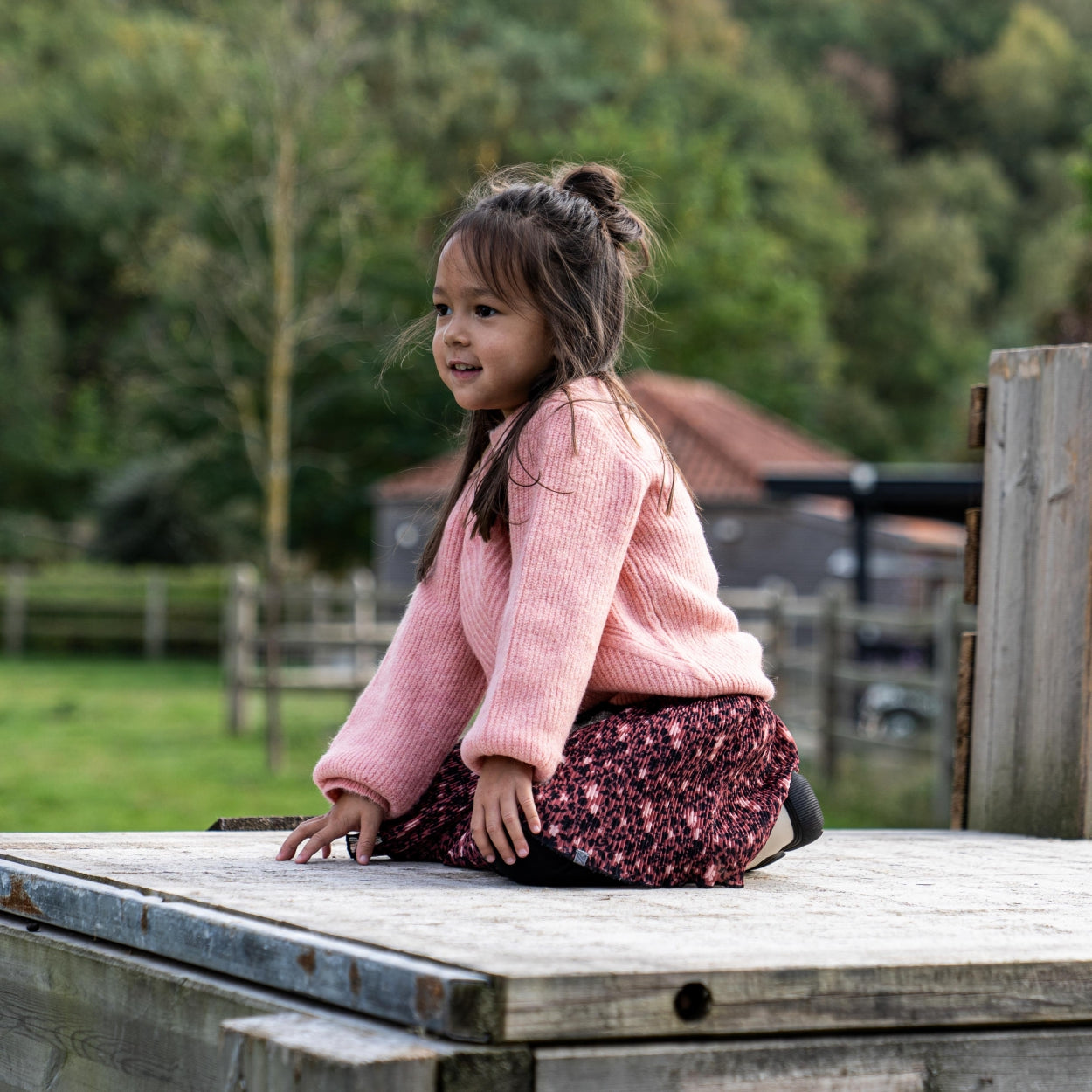 Maglione Rosa da Bimba Koko Noko Q52906-37