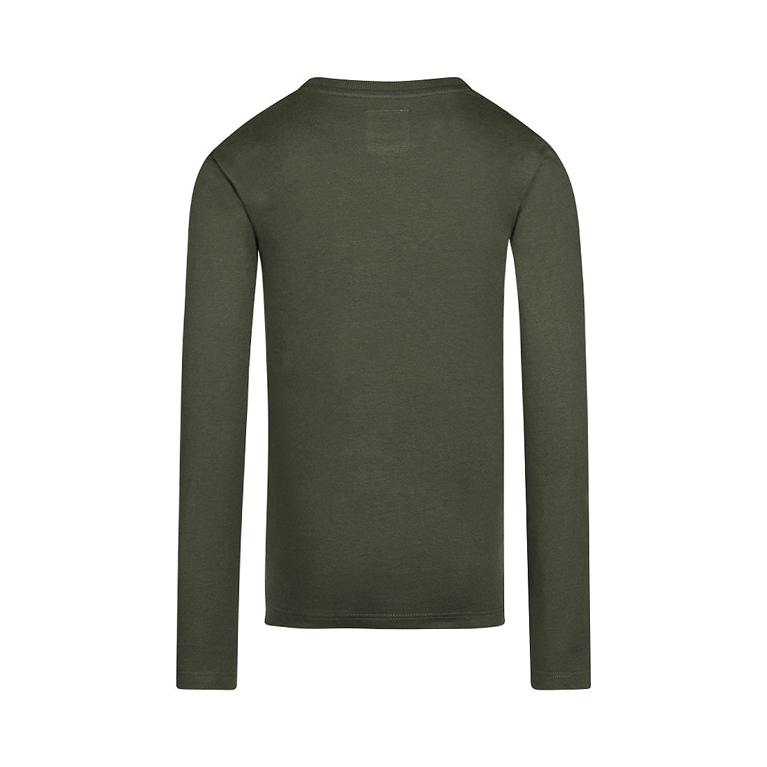Maglietta in cotone Manica Lunga Verde Oliva Koko Noko Q52804-37