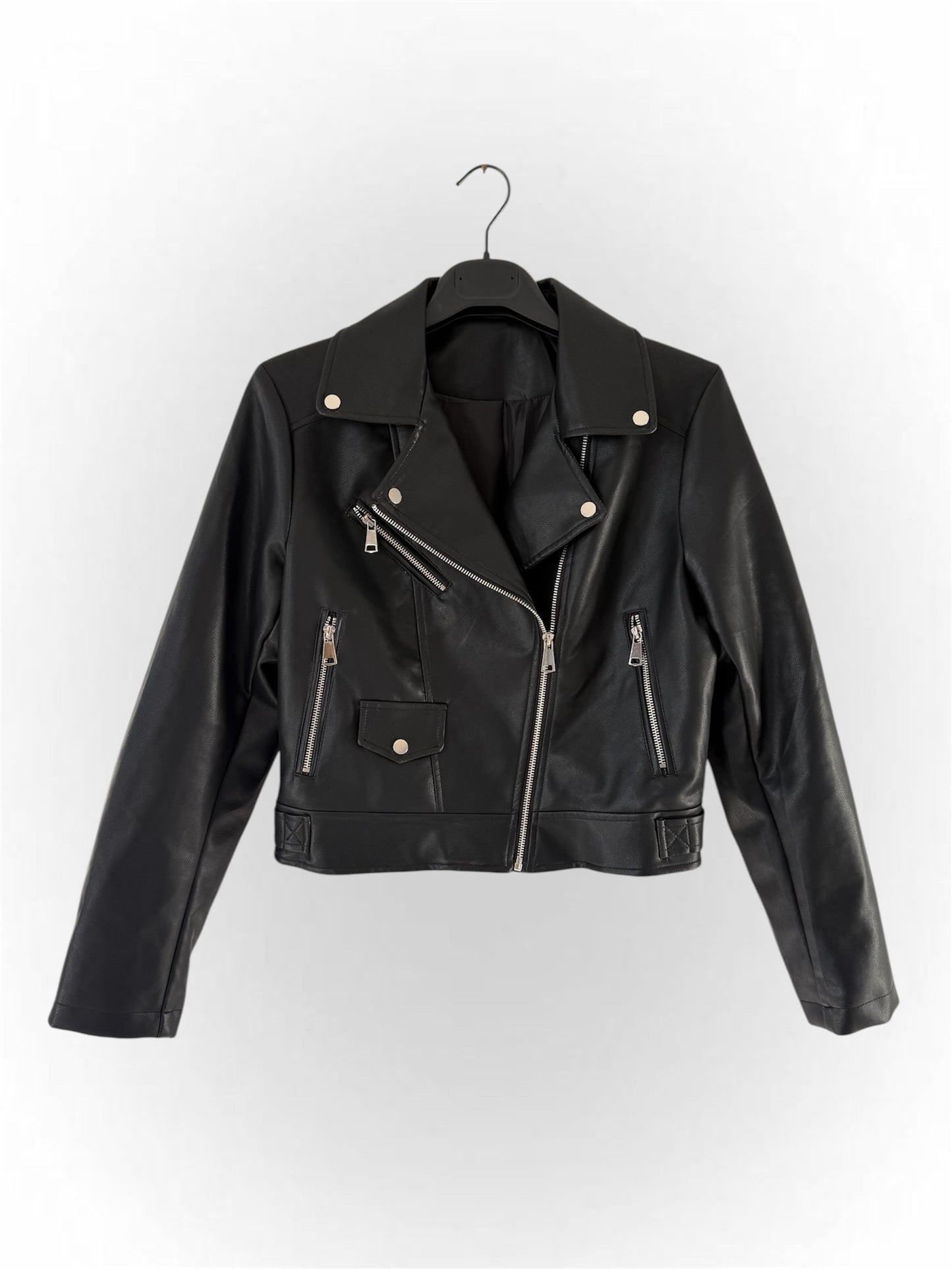 Chiodo in similpelle da Donna