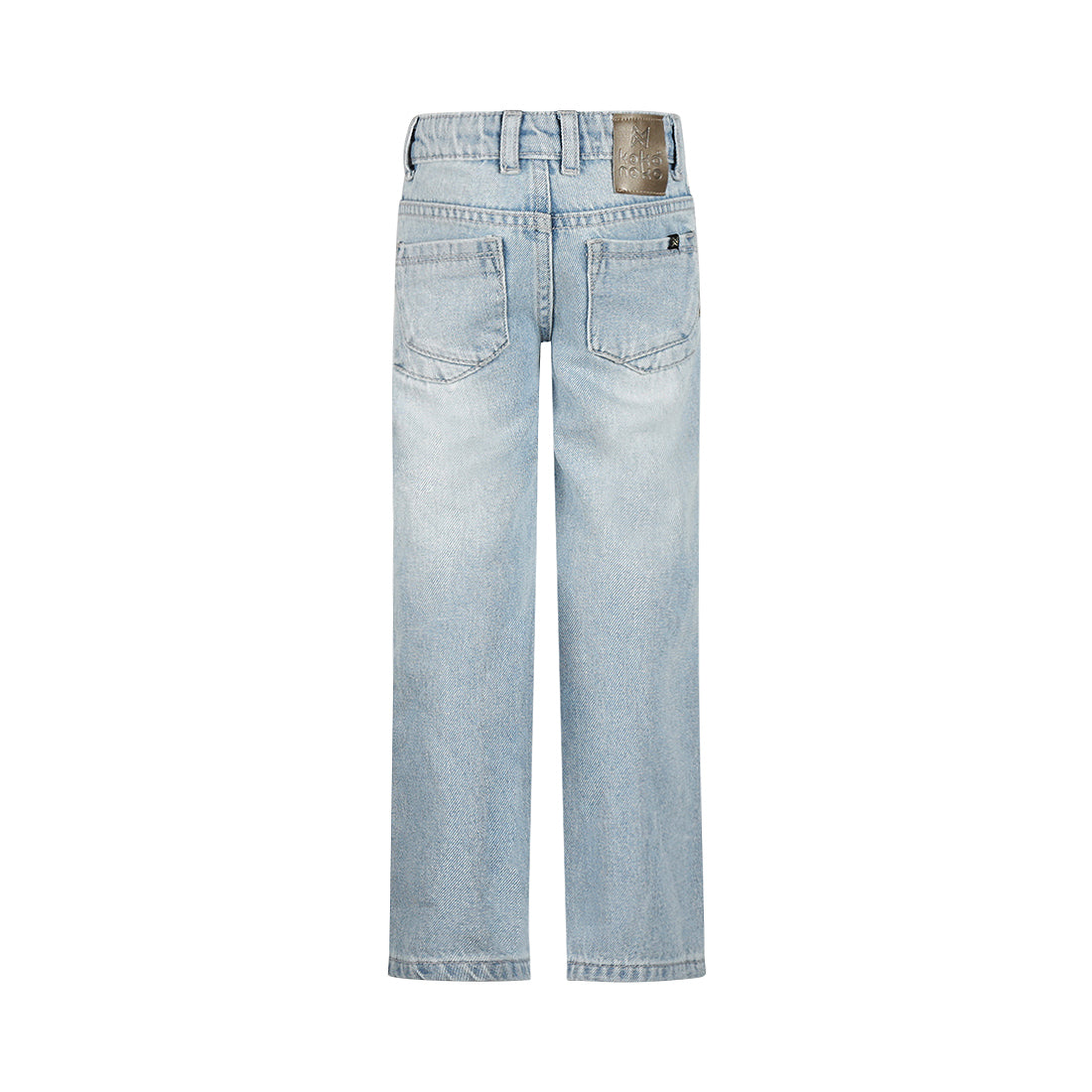 Jeans a palazzo in Denim Chiaro Koko Noko O56918-37
