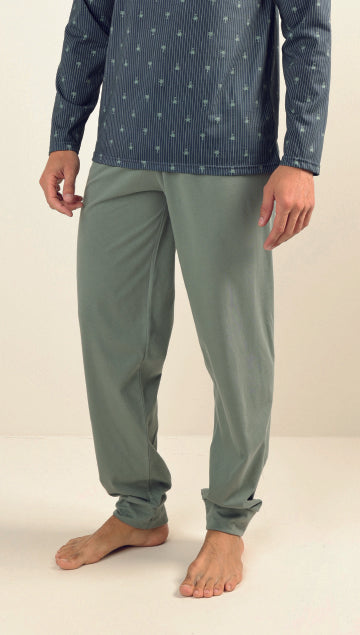Pigiama da Uomo Leggero Gary Blu Z60011