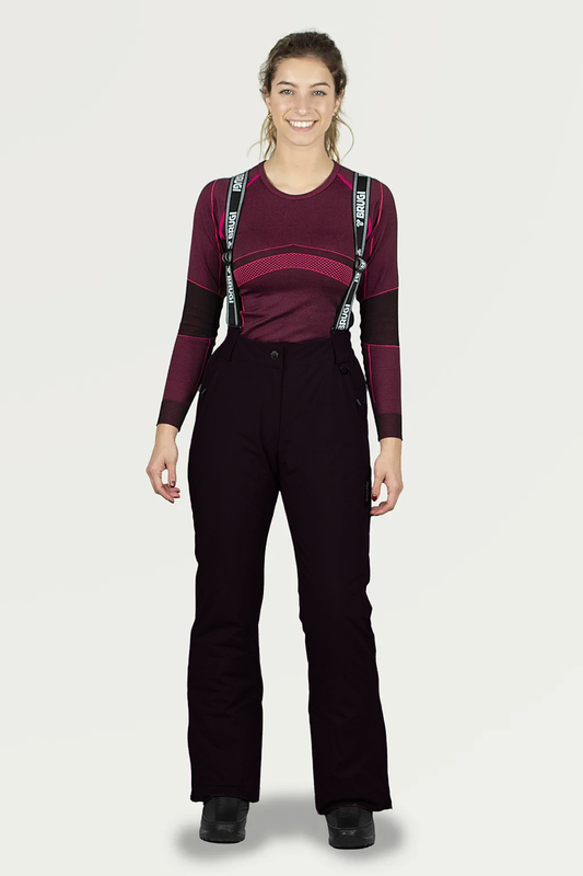 Pantaloni da Neve Imbottiti con Bretelle Brugi AG2M