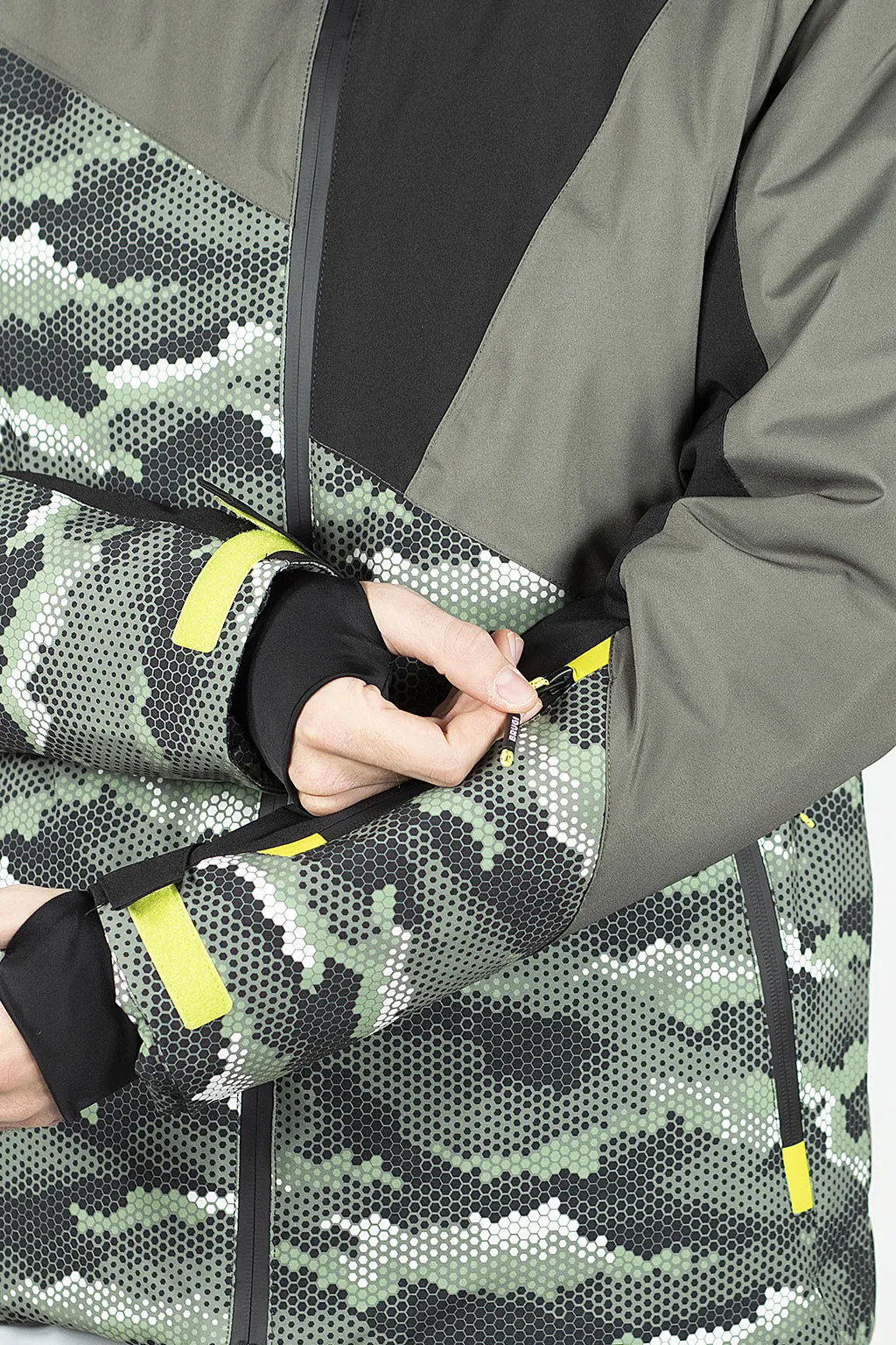 Giacca da Neve Impermeabile Camouflage Brugi AI1G