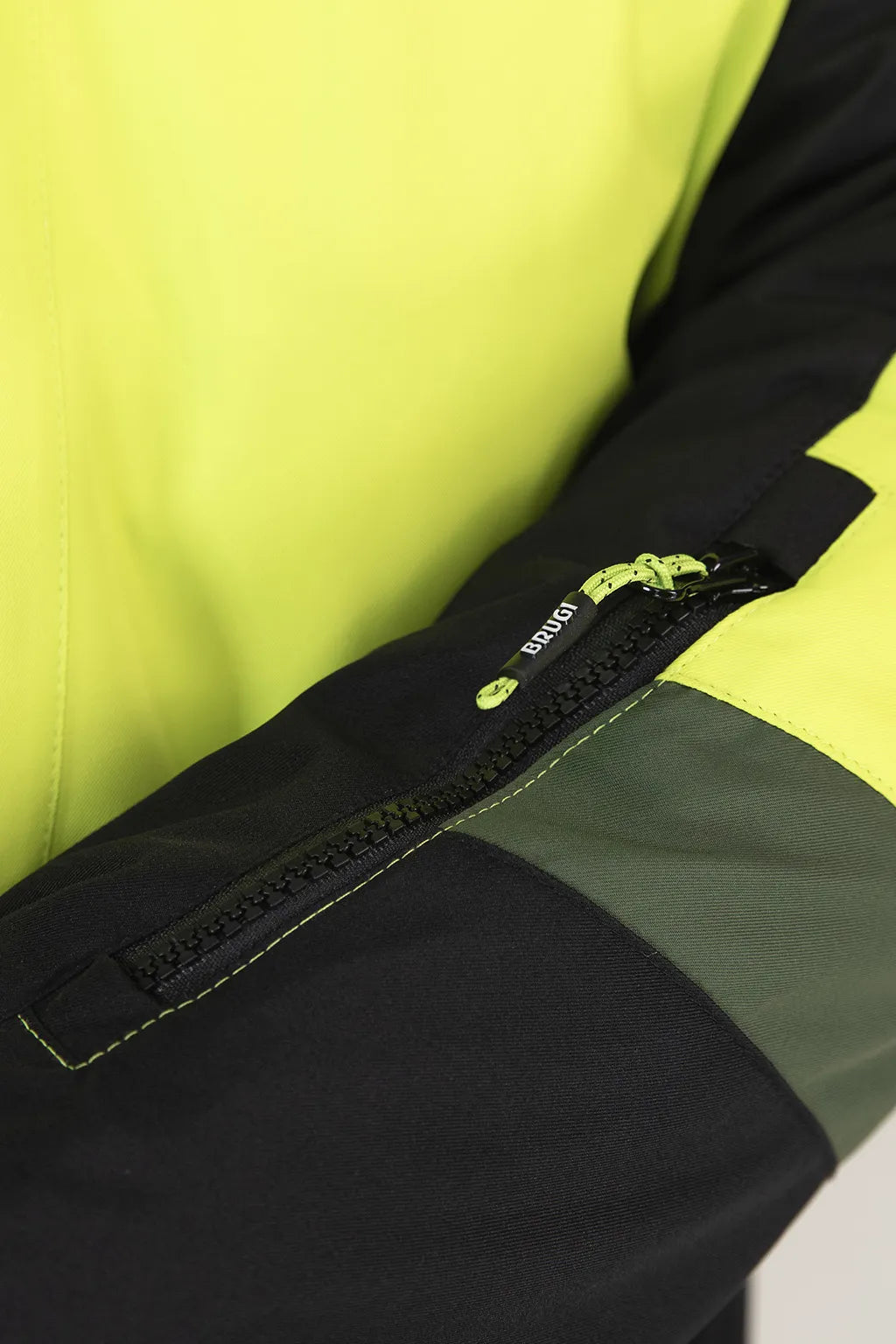 Giacca da Neve Impermeabile Brugi AJ1C Giallo