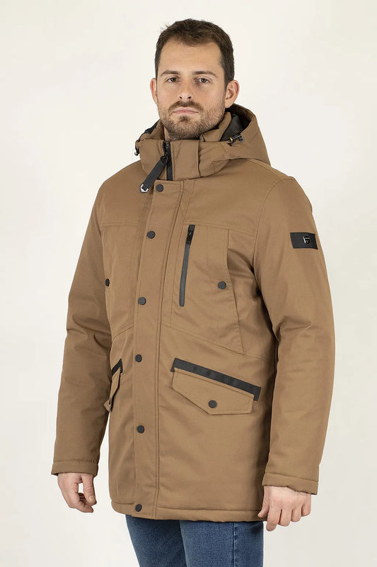 Giacca da Uomo Marrone Brugi C711