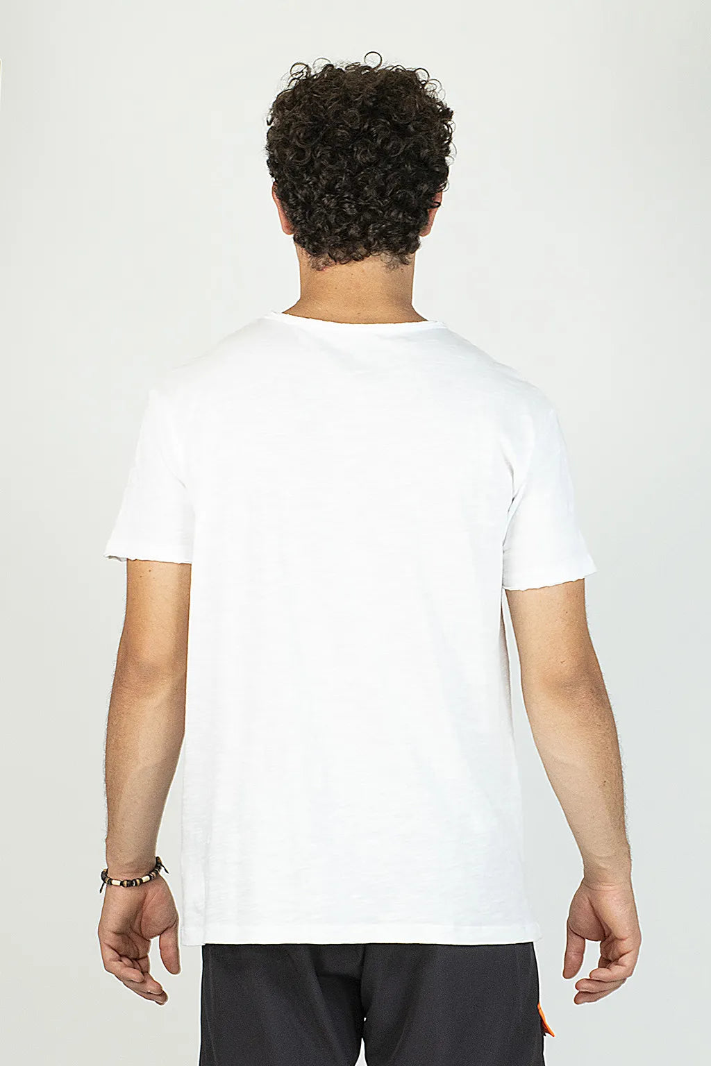 T-shirt in Cotone da Uomo con Taschino Brugi C944