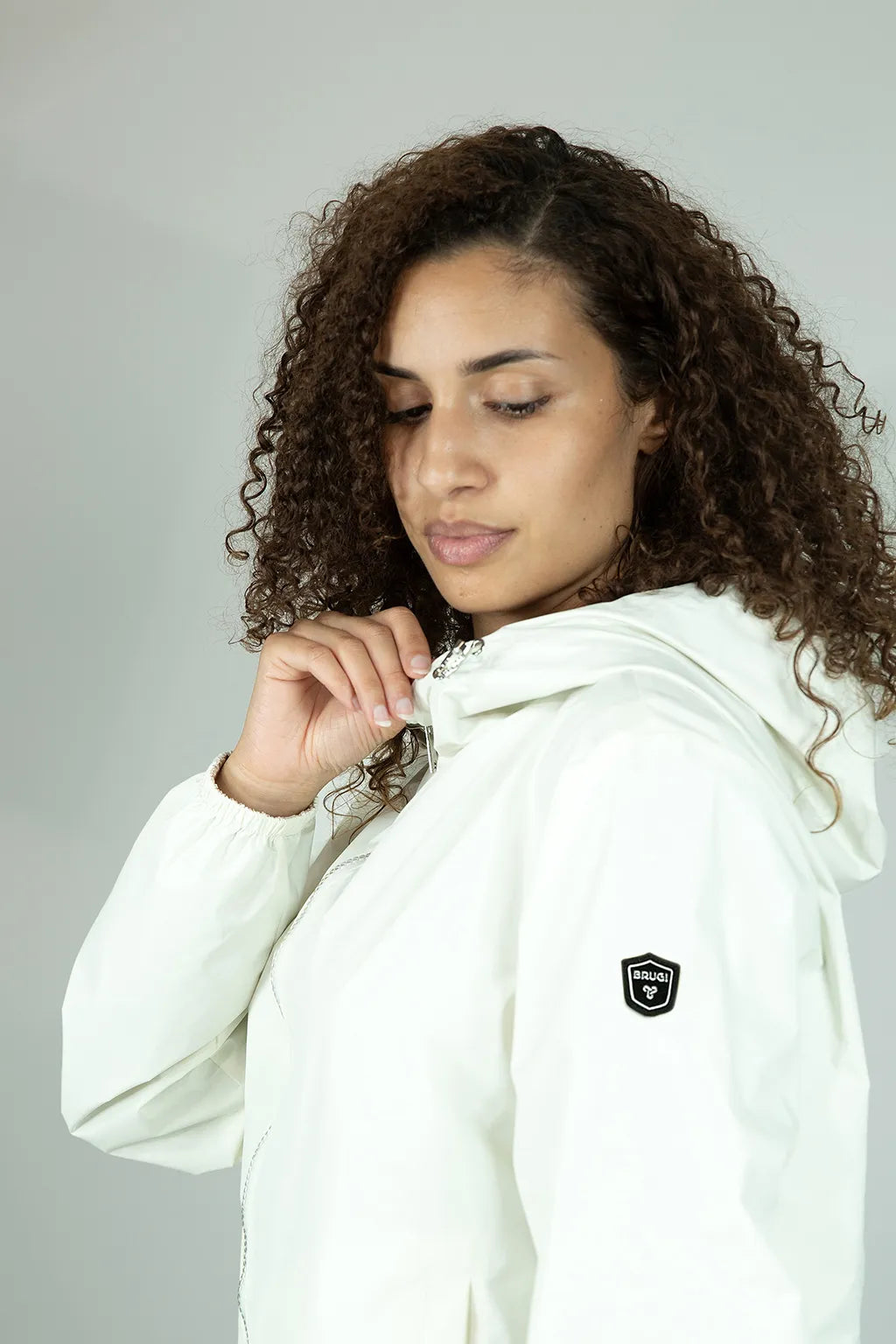 Giacca Reversibile Impermeabile da Donna Brugi CB5H