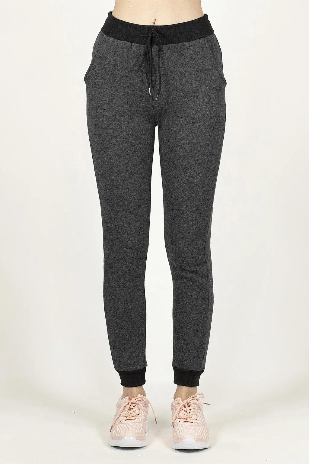Pantaloni Joggers Grigi da Donna Brugi CZ5C
