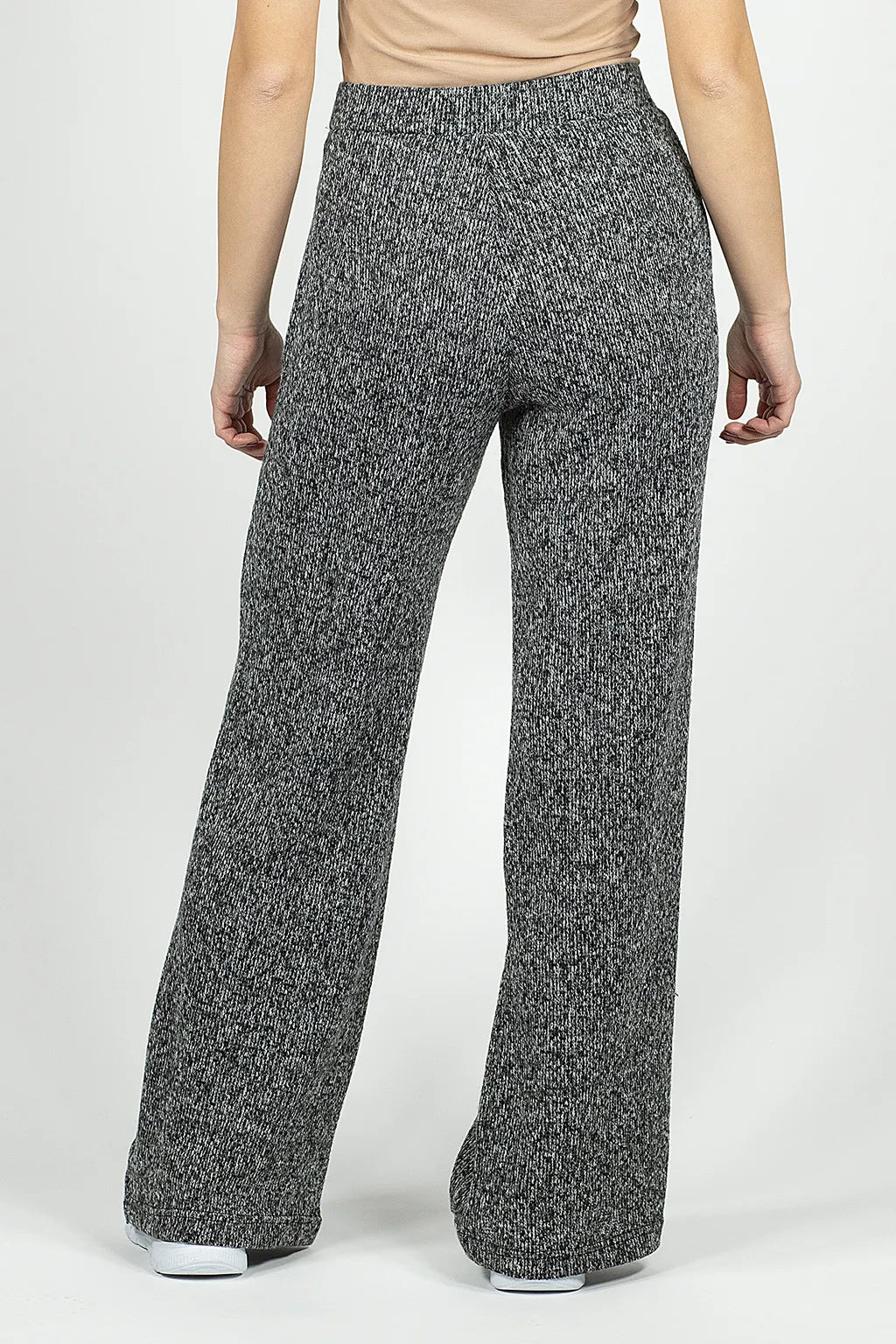 Pantaloni Palazzo Grigio Mélange Brugi CM5Q