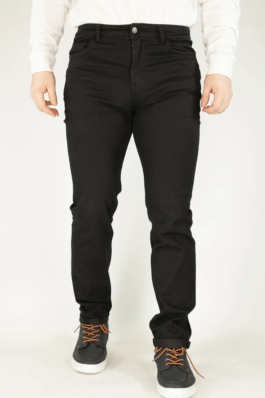 Pantaloni da Uomo in Tela Neri Brugi CR4V