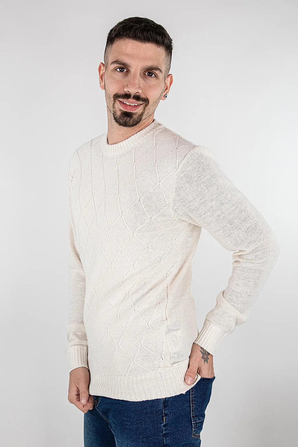 Pullover Girocollo da Uomo Brugi CS1O