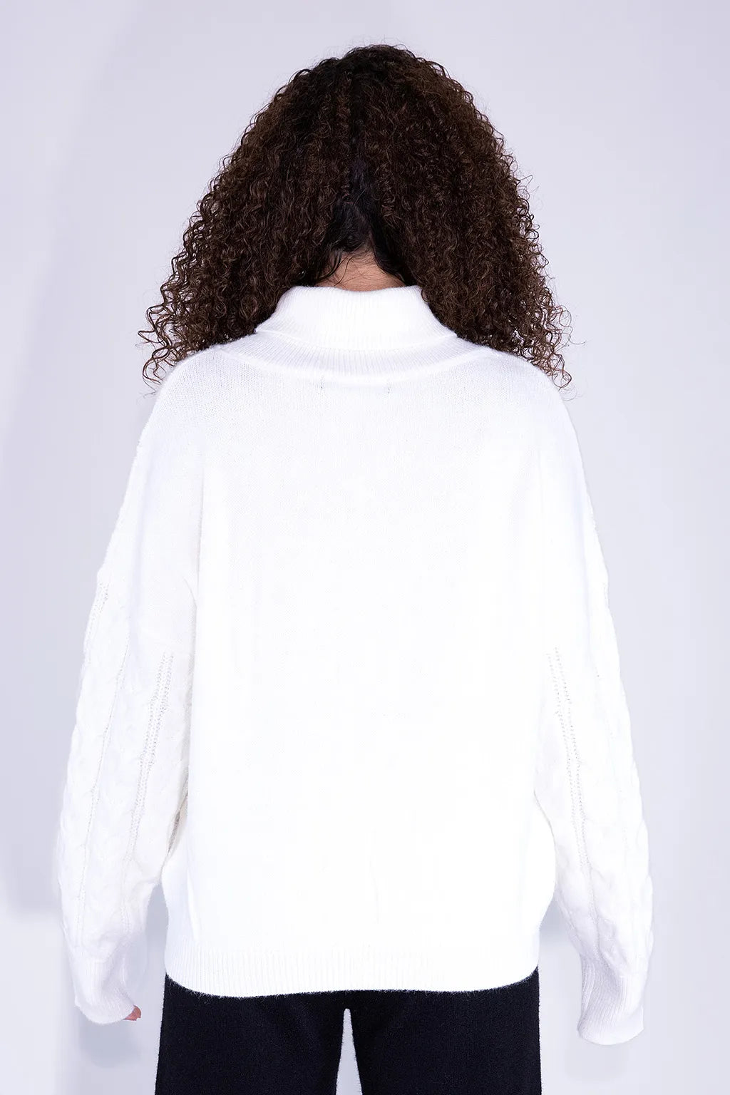 Maglione da Donna con Trecce Brugi CU5L