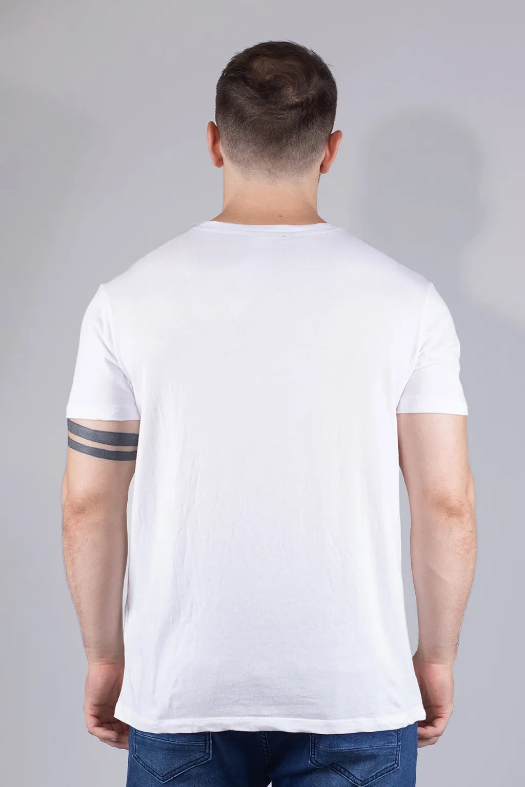 T-shirt in Cotone da Uomo con Stampa Brugi ME4U