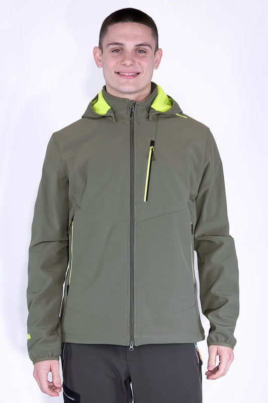 Giacca Softshell 3 Strati da Uomo Brugi NA4Z