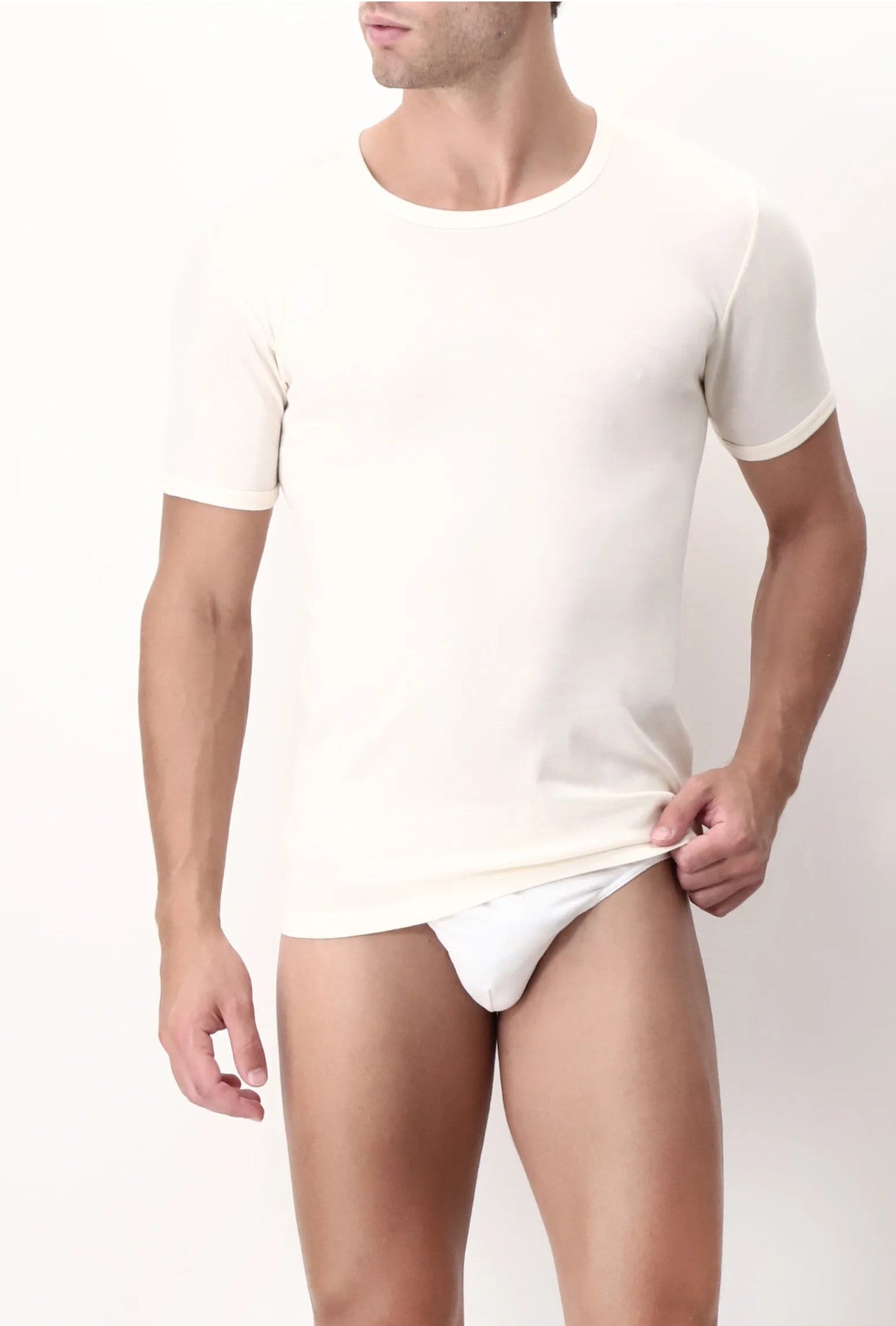 Maglia Mezza Manica Lana Cotone 40 FDB