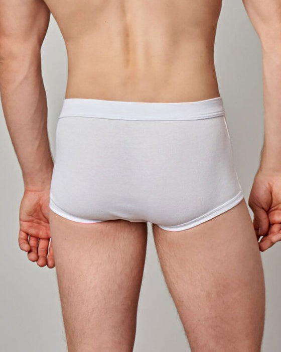 Slip da Uomo Bianchi con Apertura Cigipi Georges