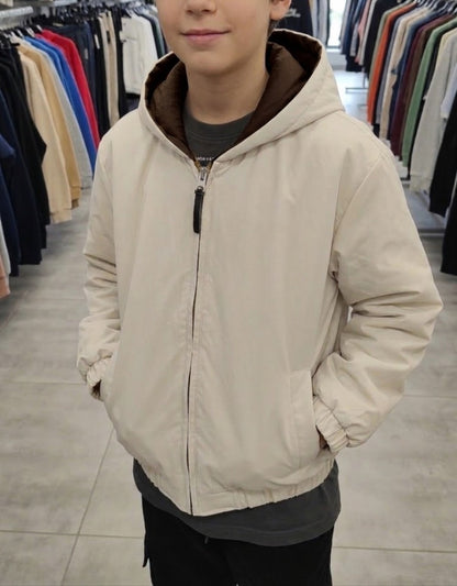Giubbo bambino / ragazzo da 4 a 14 anni invernale reversibile Cod. GRO6155